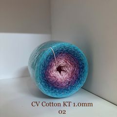 Sợi cầu vồng Cotton 1mm, kim tuyến