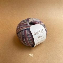 Len Alvor Print nhập từ Rosarios 4, đan móc áo, váy, khăn