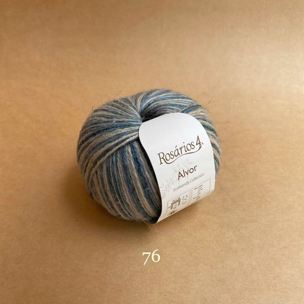 Len Alvor Print nhập từ Rosarios 4, đan móc áo, váy, khăn