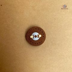 Nút hít nam châm bọc da PU - Chou.ihandmade