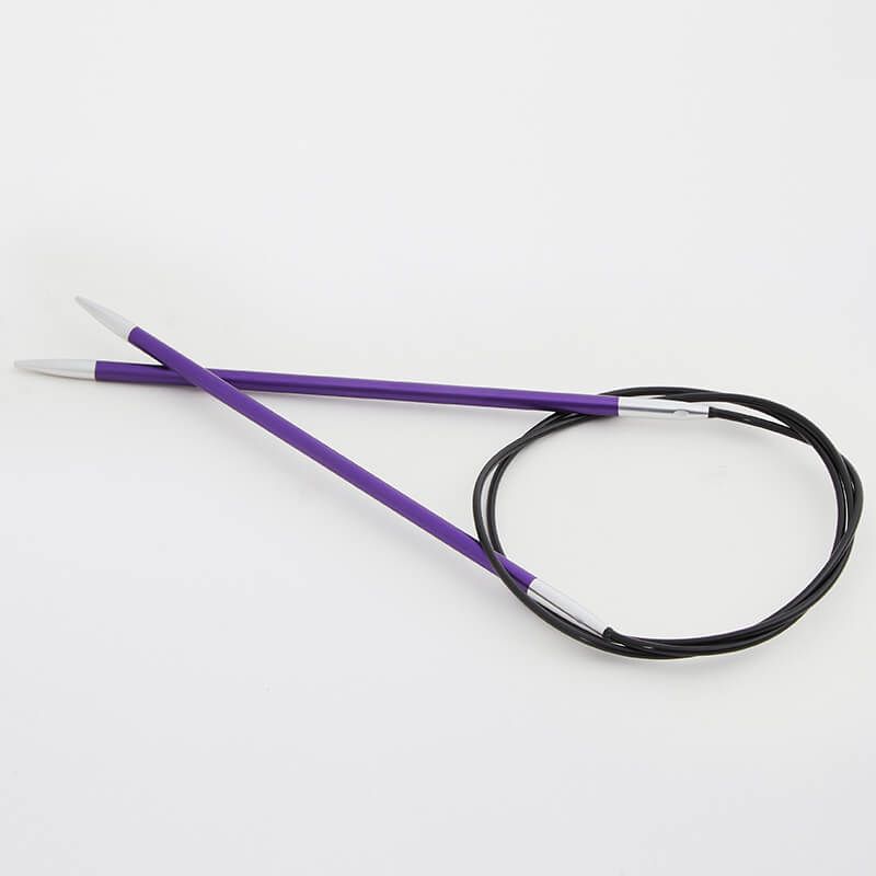 Kim đan vòng fix 2 đầu Zing dài 40cm, nhập khẩu từ KnitPro