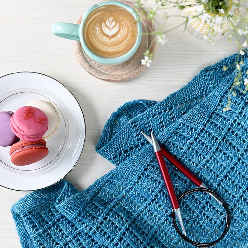 Kim đan vòng fix 2 đầu Zing dài 40cm, nhập khẩu từ KnitPro