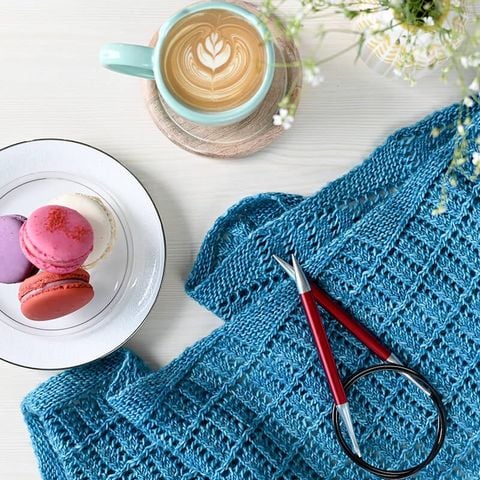 Kim đan vòng fix 2 đầu Zing dài 40cm, nhập khẩu từ KnitPro