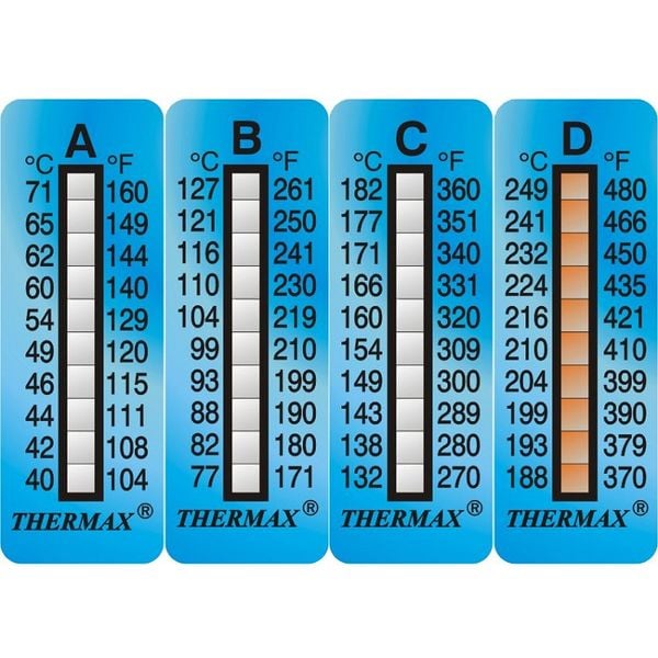  Dụng cụ đo kiểm tra nhiệt độ 10 Level (Thermax) 