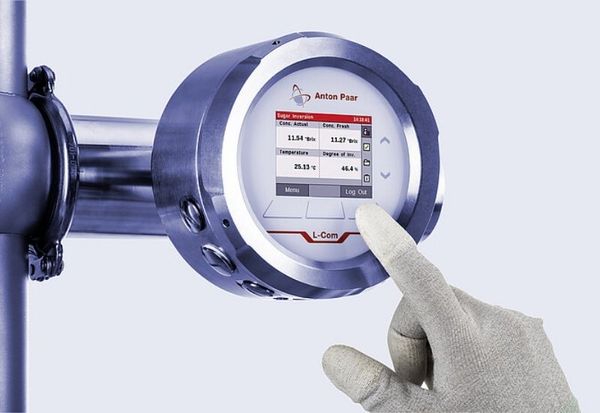  Cảm biến mật độ nồng độ và tốc độ âm thanh L-Com 5500 Anton Paar 