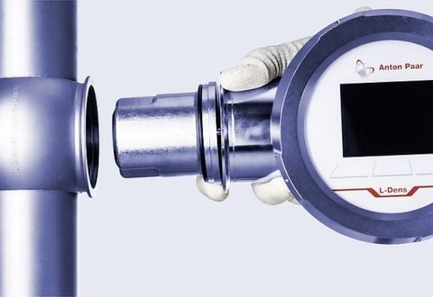  Cảm biến mật độ nồng độ và tốc độ âm thanh L-Com 5500 Anton Paar 