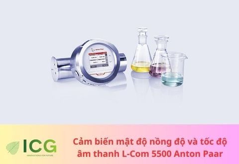  Cảm biến mật độ nồng độ và tốc độ âm thanh L-Com 5500 Anton Paar 