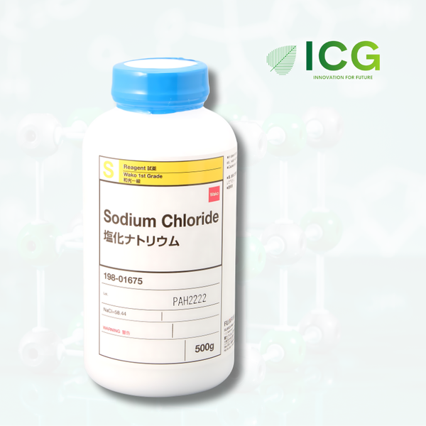  Sodium Chloride - NaCl , Wako (Chai 500g, theo TC JIS) 