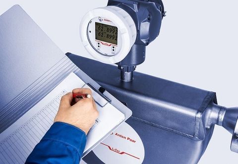 Máy đo lưu lượng khối lượng Coriolis | Đồng hồ đo lưu lượng, khối lượng kiểu Coriolis Anton Paar 