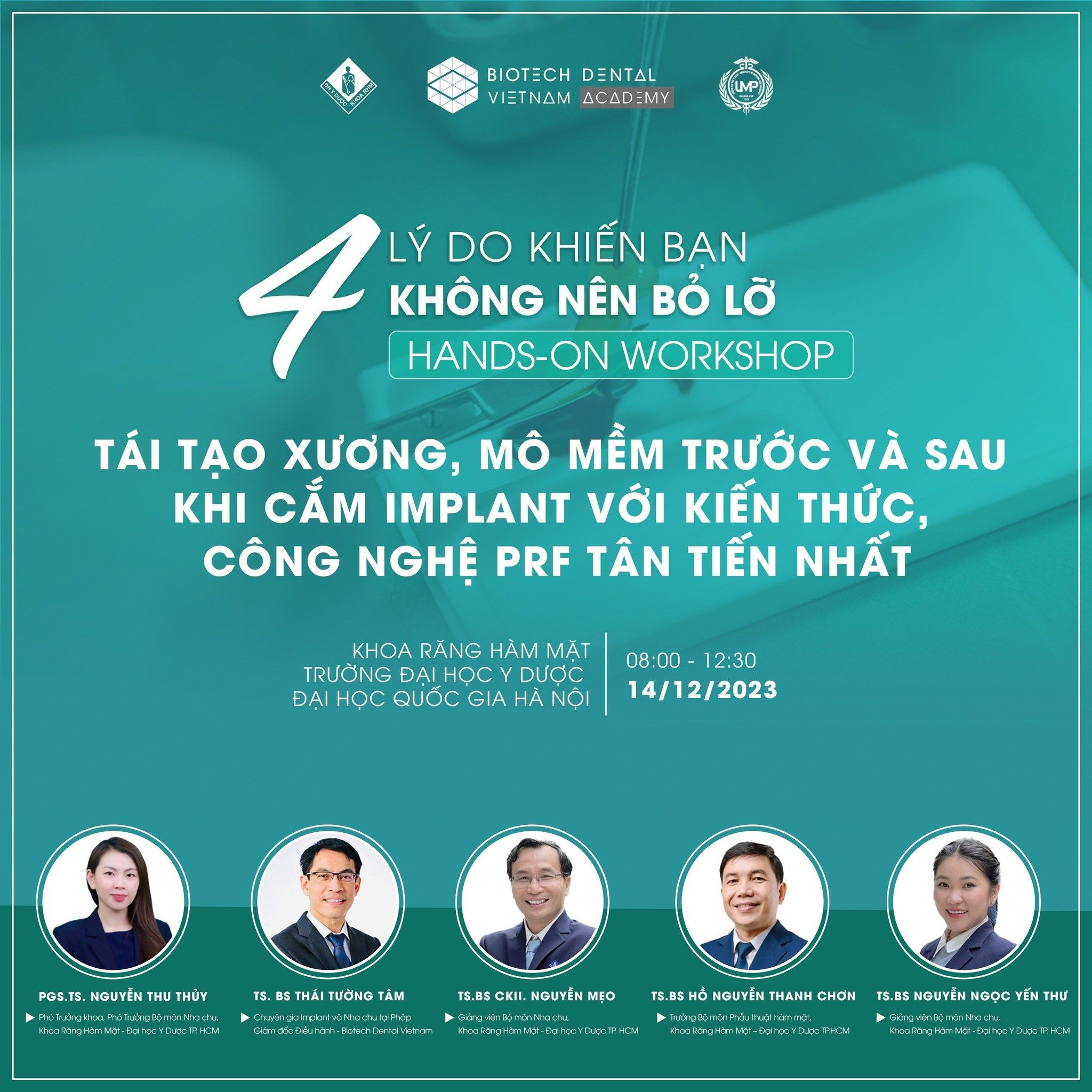  Workshop Tháng 12.2023 - Hà Nội 