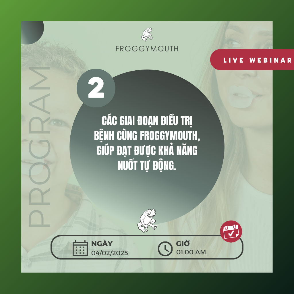  Live Webinar: Nuốt không điển hình và cách khắc phục trong chỉnh nha hằng ngày 