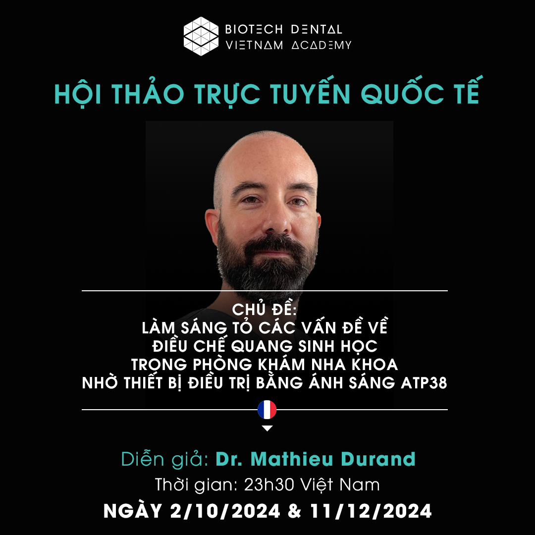  Hội thảo trực tuyến quốc tế về điều chế quang sinh học 