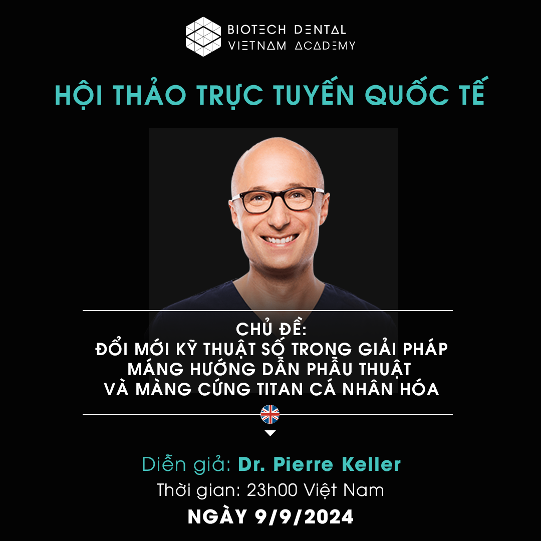  Hội thảo trực tuyến quốc tế về máng hướng dẫn phẫu thuật 