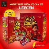  Khoai Nưa Giòn Vị Cay Tê LeeCen (20 gói/hộp) 