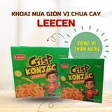 Khoai Nưa Giòn Vị Chua Cay Leecen (New) (20 Gói/Hộp) 
