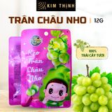  Kẹo Trân Châu Nho Fruit Ocean 12g 