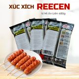  Xúc Xích Reecen Vị Mì Ăn Liền 480g (12 cây/gói) 
