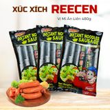  Xúc Xích Reecen Vị Mì Ăn Liền 480g (12 cây/gói) 