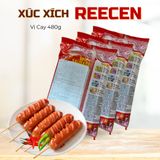  Xúc Xích Reecen Vị Cay 480g (12 cây/gói) 