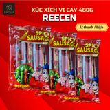  Xúc Xích Reecen Vị Cay 480g (12 cây/gói) 