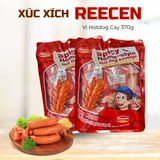  Xúc Xích Reecen Vị Hotdog Cay 370g (10 cái/gói) 