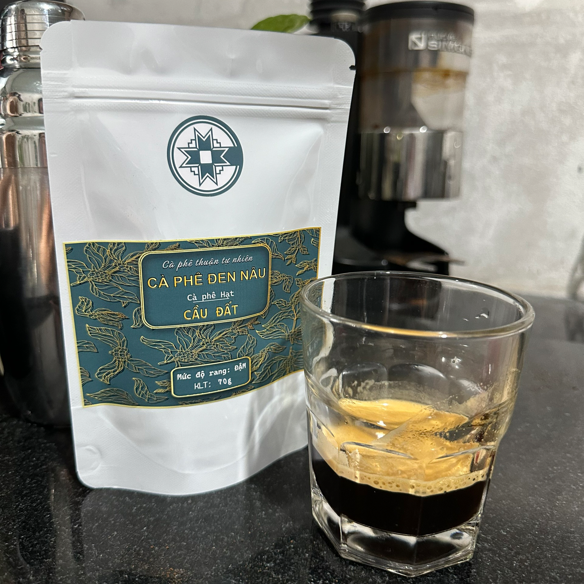  Mẫu cà phê Cil Đen Nâu - 100g 