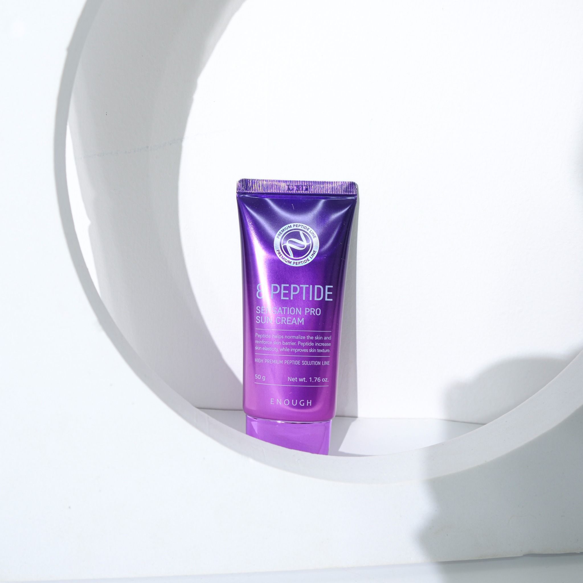 KEM CHỐNG NẮNG PEPTIDE CAO CẤP ENOUGH PREMIUM 8 PEPTIDE SUN CREAM 50G