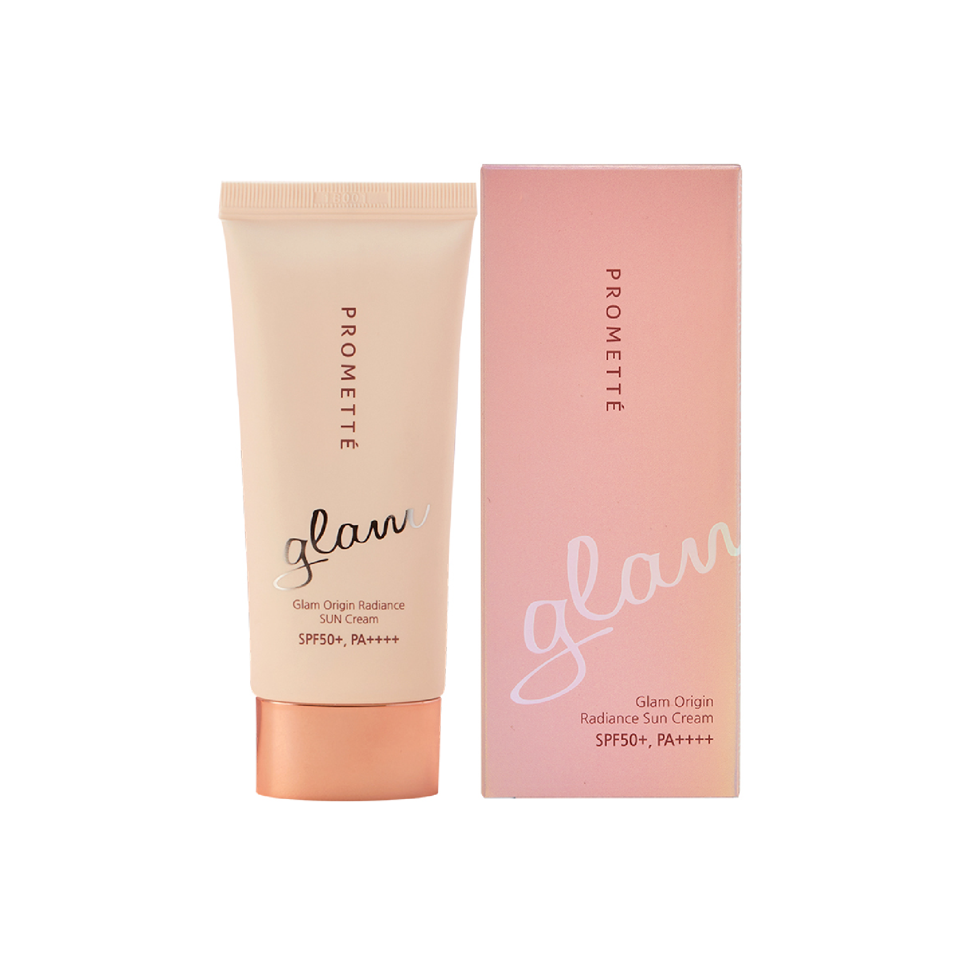 KEM CHỐNG NẮNG GLAM ENOUGH PROMETTE GLAM ORIGIN RADIANCE SUN CREAM 50G