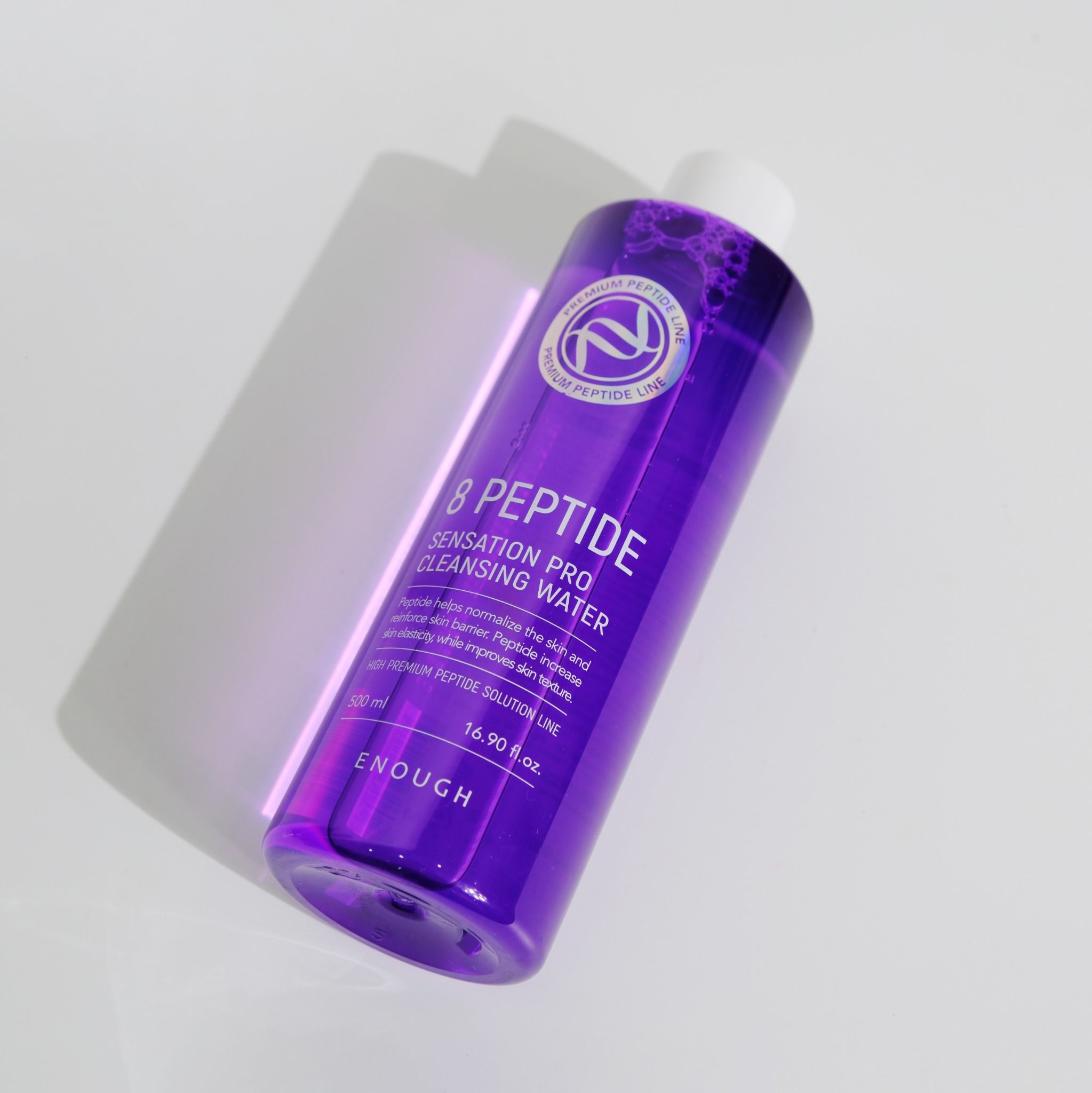 NƯỚC TẨY TRANG PEPTIDE CAO CẤP ENOUGH 8 PEPTIDE SENSATION PRO CLEANSING WATER 500ML