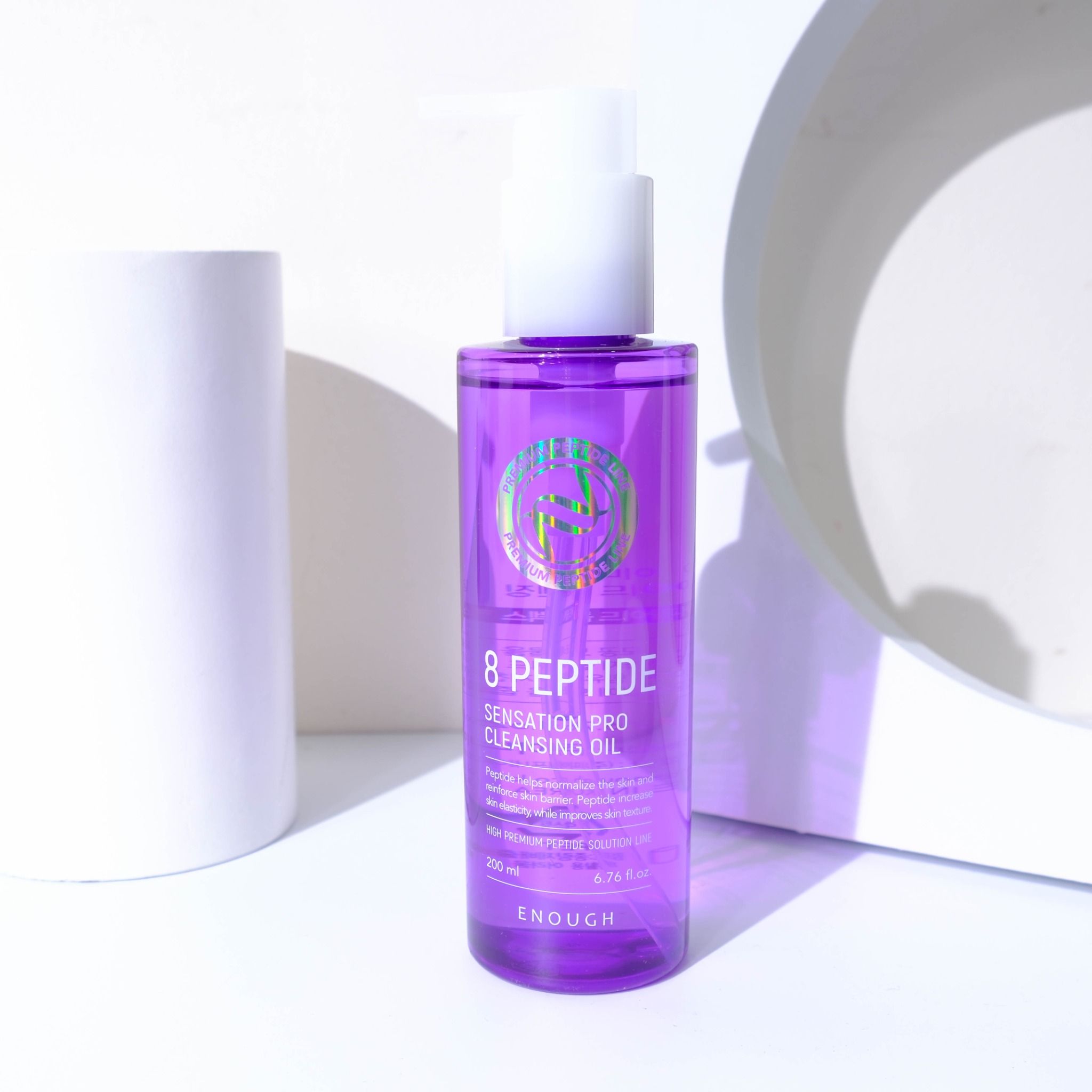 DẦU TẨY TRANG PEPTIDE CAO CẤP ENOUGH 8 PEPTIDE SENSATION PRO CLEANSING OIL 200ML