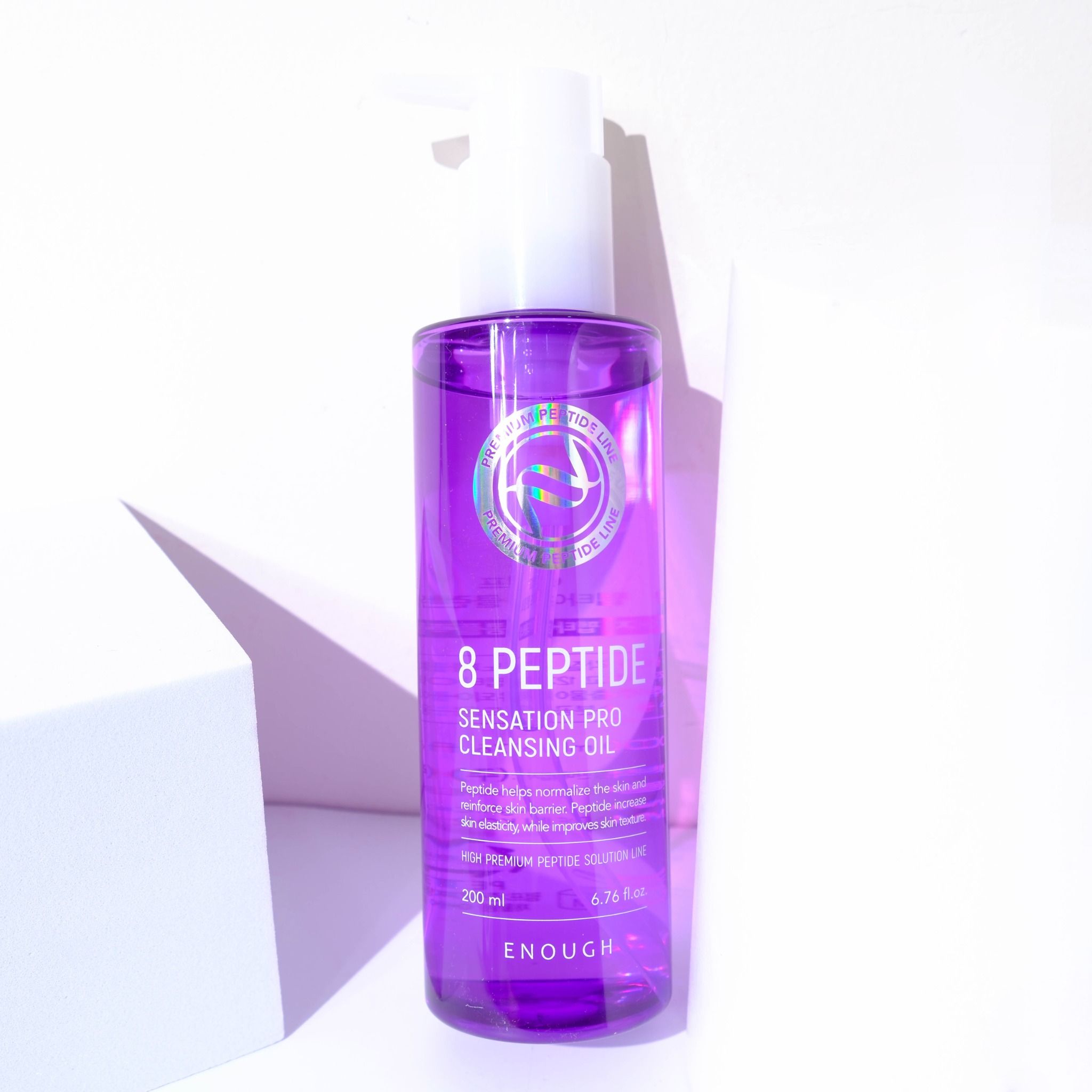 DẦU TẨY TRANG PEPTIDE CAO CẤP ENOUGH 8 PEPTIDE SENSATION PRO CLEANSING OIL 200ML