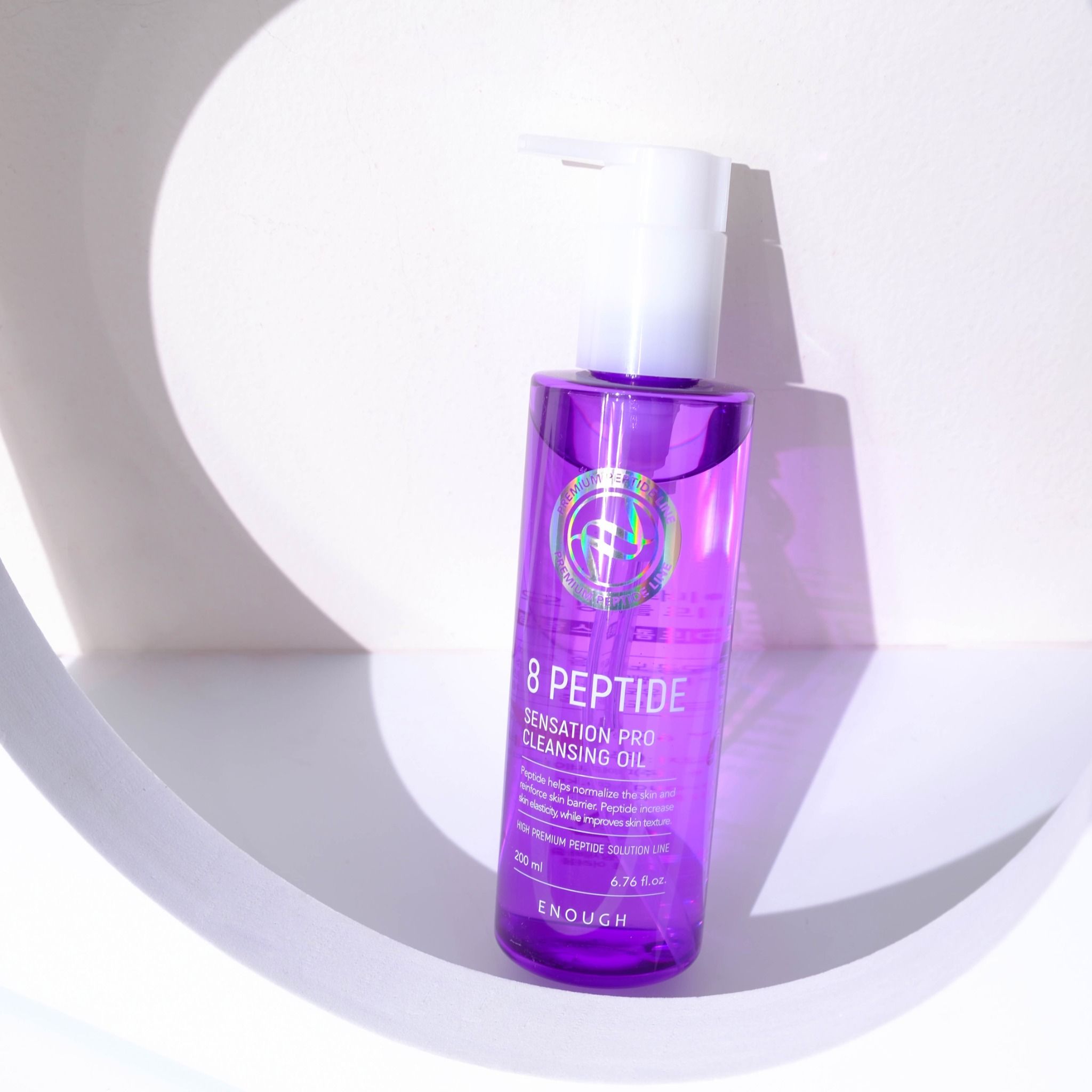 DẦU TẨY TRANG PEPTIDE CAO CẤP ENOUGH 8 PEPTIDE SENSATION PRO CLEANSING OIL 200ML