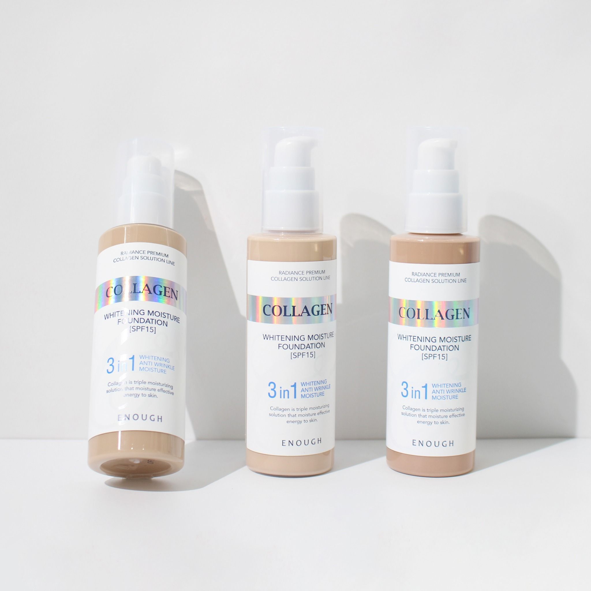 KEM NỀN COLLAGEN 3IN1 ENOUGH COLLAGEN 3IN1 FOUNDATION 100ML