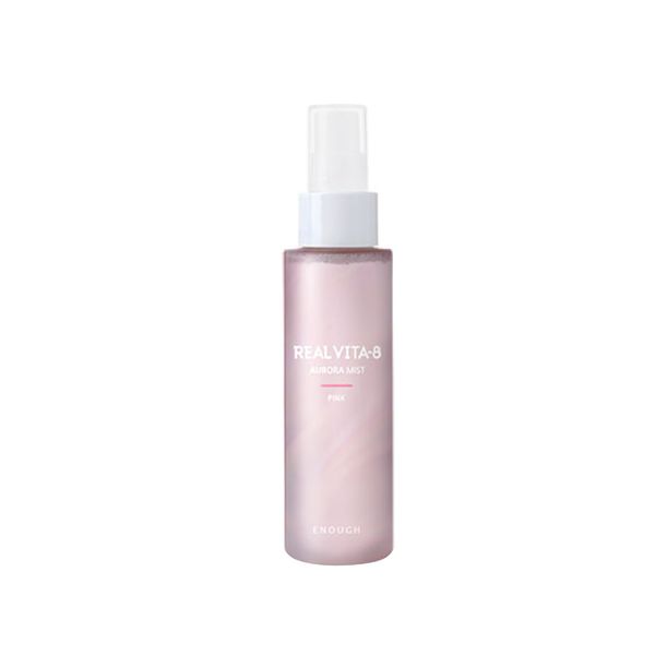 XỊT KHOÁNG VITAMIN CAO CẤP ENOUGH VITA 8 AURORA MIST 80ML - PINK
