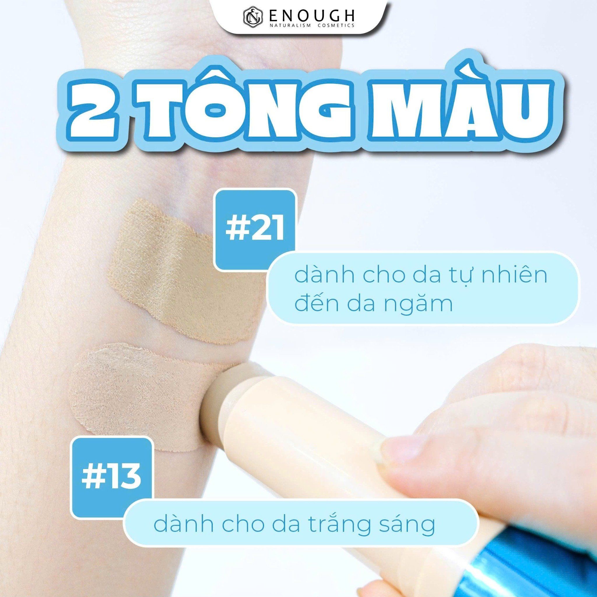 KEM NỀN DẠNG THỎI 3X ENOUGH COLLAGEN 3X MOISTURE STICK FOUNDATION