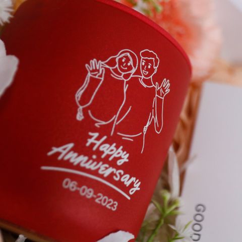 Set quà nến thơm gói khăn voan & tag gỗ 200g