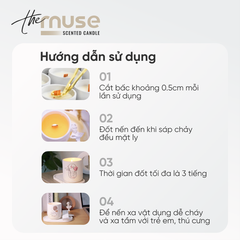 Nến thơm The Muse - Moon Light - Ánh sáng mùa lễ hội