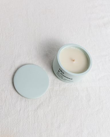 Nến thơm The Muse - Mint & Coconut - Hương Bạc Hà & Dừa