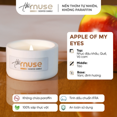 Nến thơm The Muse - Apple of my eyes - Hương Bánh Táo
