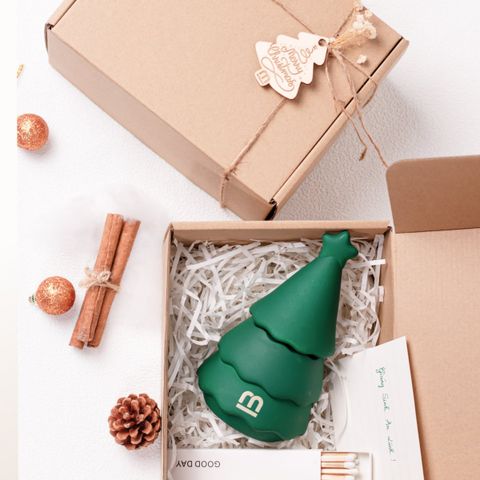 Nến thơm Giáng Sinh Christmas tree 100g