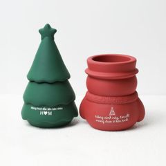 Nến thơm Giáng Sinh Snowman 200g