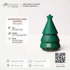 Nến thơm Giáng Sinh Christmas tree 100g