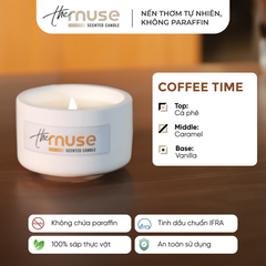 Nến thơm The Muse - Coffee Time - Hương Cà Phê Sáng