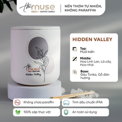 Nến thơm The Muse - Hidden Valley - Hương Hoa Linh Lan