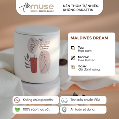 Nến thơm The Muse - Maldives Dream - Hương Biển