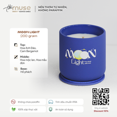 Nến thơm The Muse - Moon Light - Ánh sáng mùa lễ hội