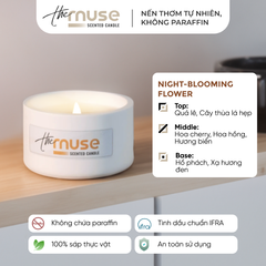 Nến thơm The Muse - Night-blooming Flower - Hương Nước Hoa Nữ