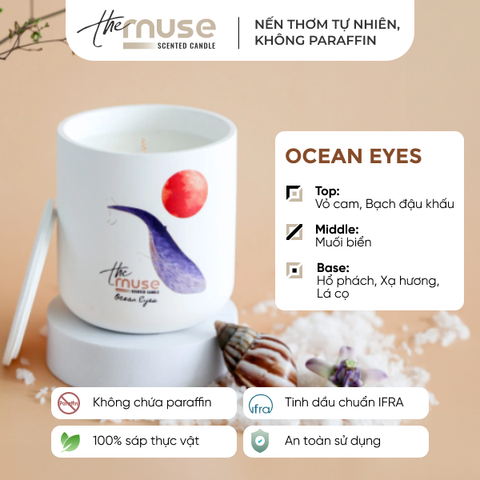 Nến thơm The Muse - Ocean Eyes - Hương Biển
