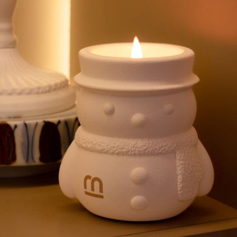 Nến thơm Giáng Sinh Snowman 200g