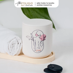 Nến thơm The Muse - Spa Time - Hương Thảo Mộc